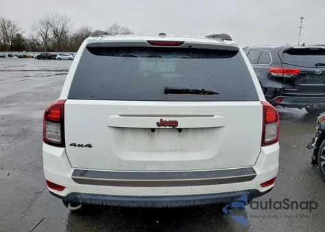 2016 Jeep Compass Sport из США, поврежденный, VIN 1C4NJDBB8GD798842